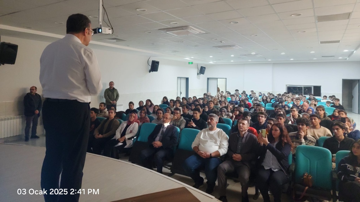 İstanbul Teknik Üniversitesi Rektörü Prof. Dr. Hasan MANDAL'ın Okulumuzu Ziyareti